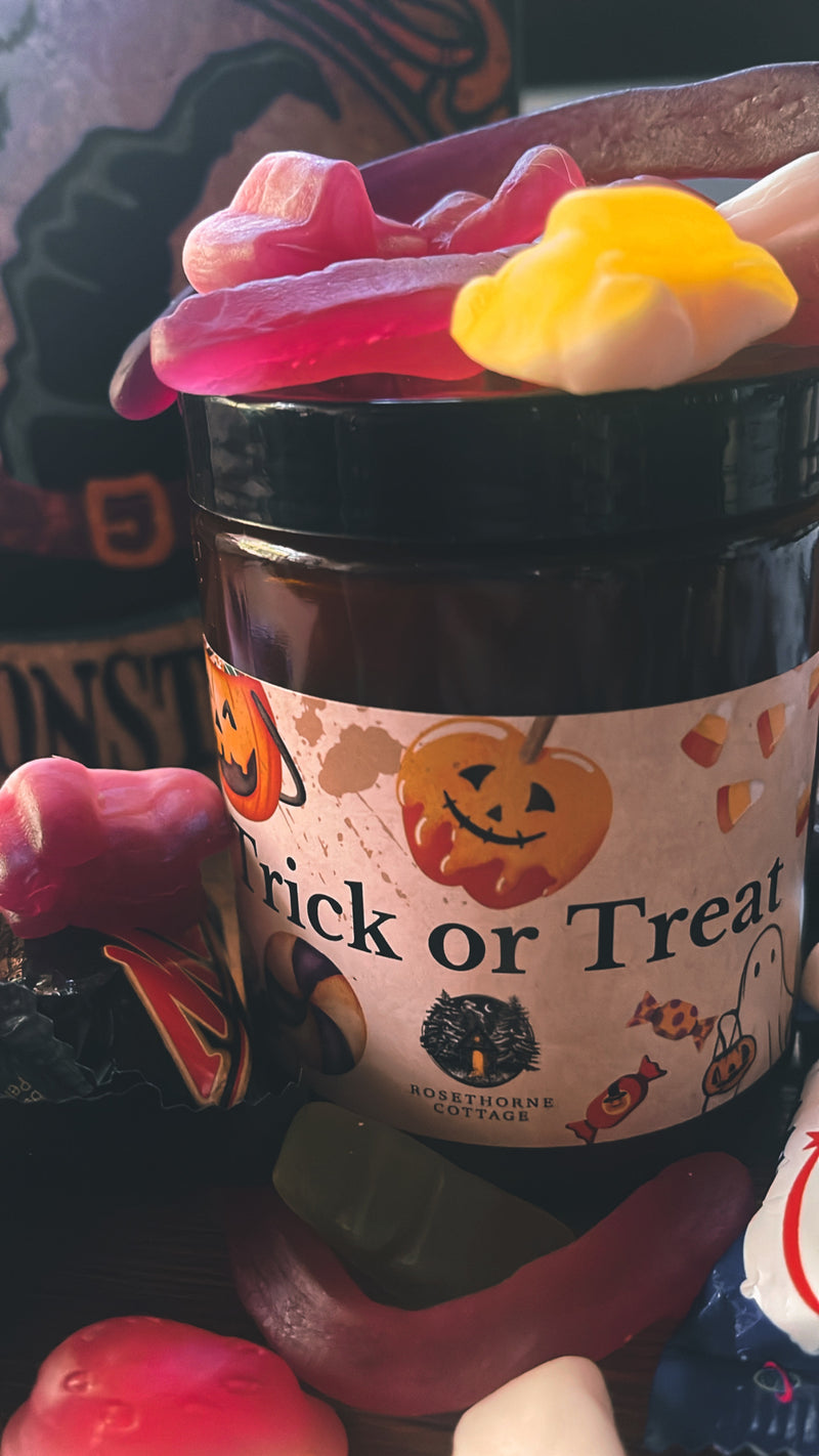 Trick or Treat Candle